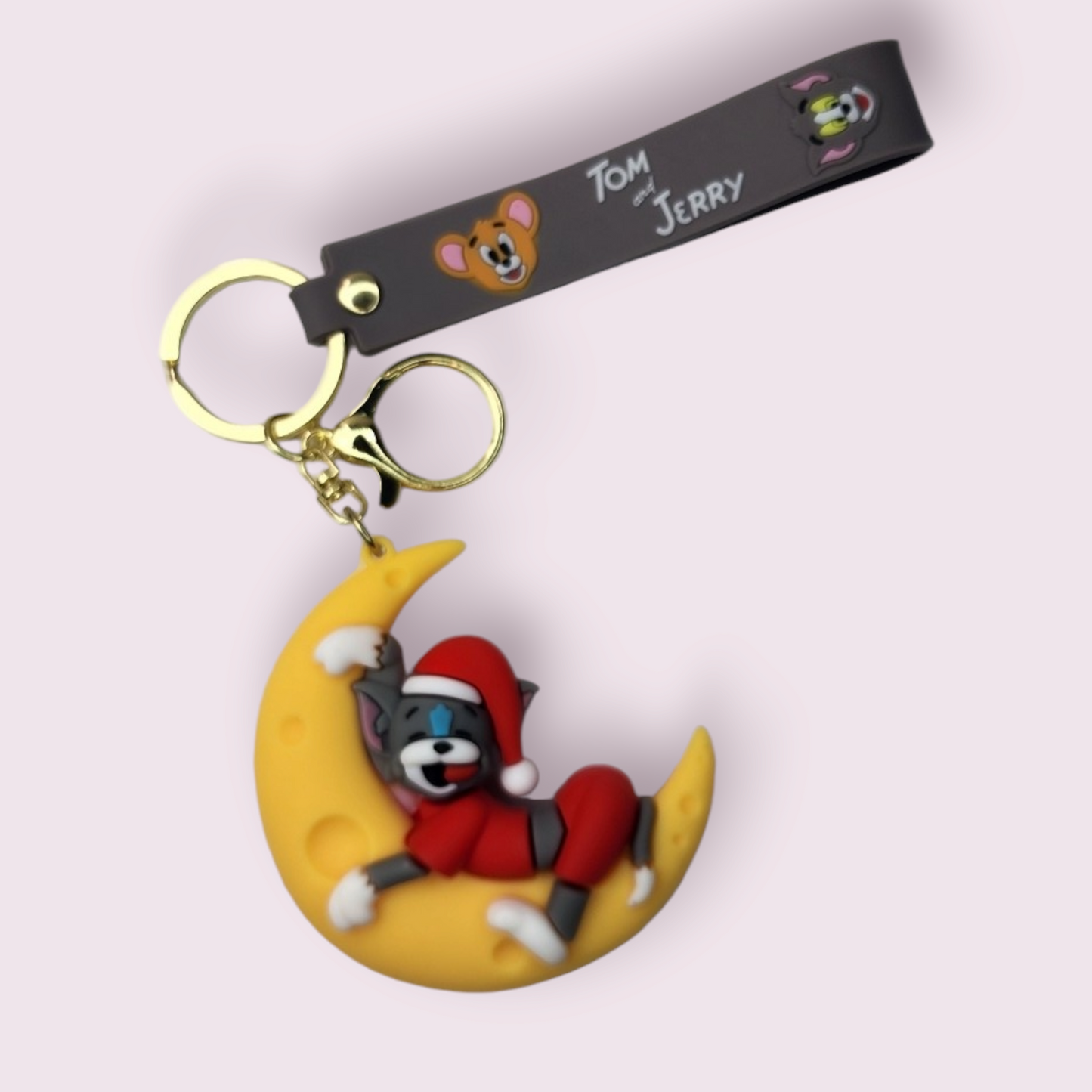 Sleeping Tom Cat (Tom & Jerry) Silicone Keychain