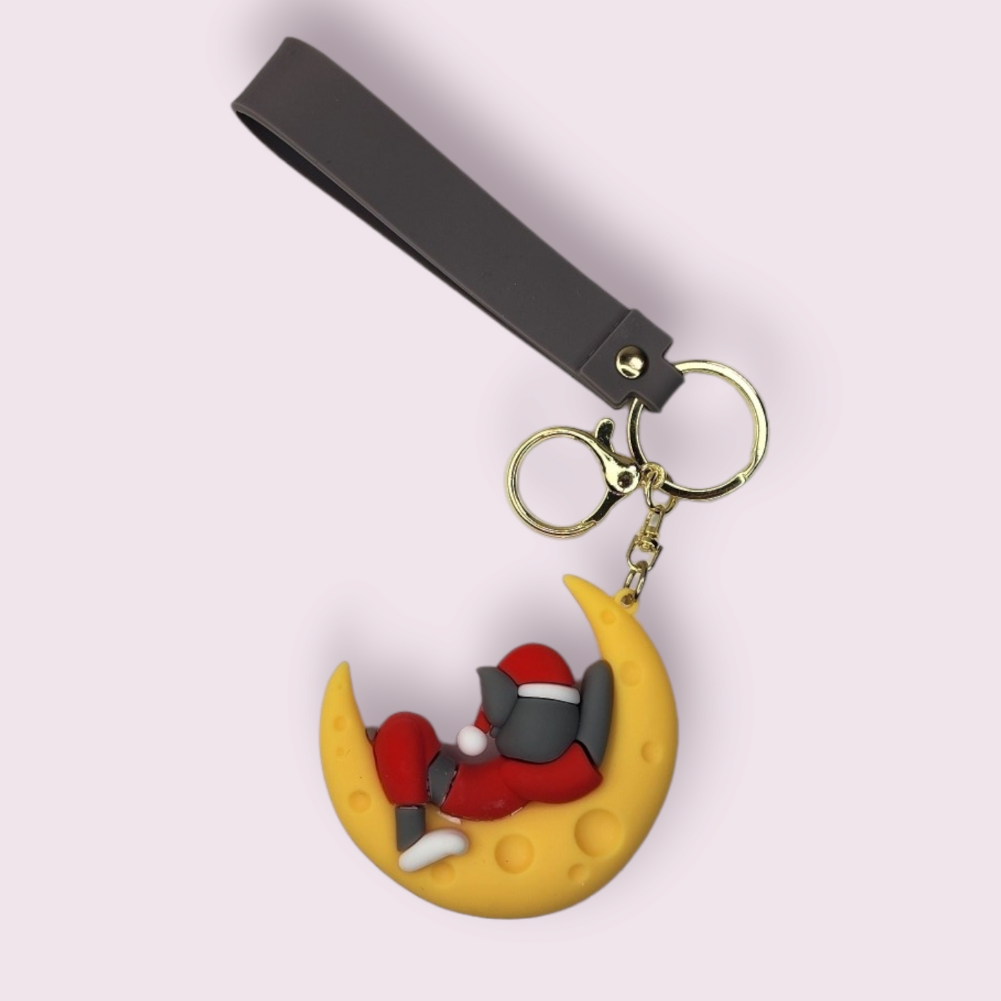 Sleeping Tom Cat (Tom & Jerry) Silicone Keychain