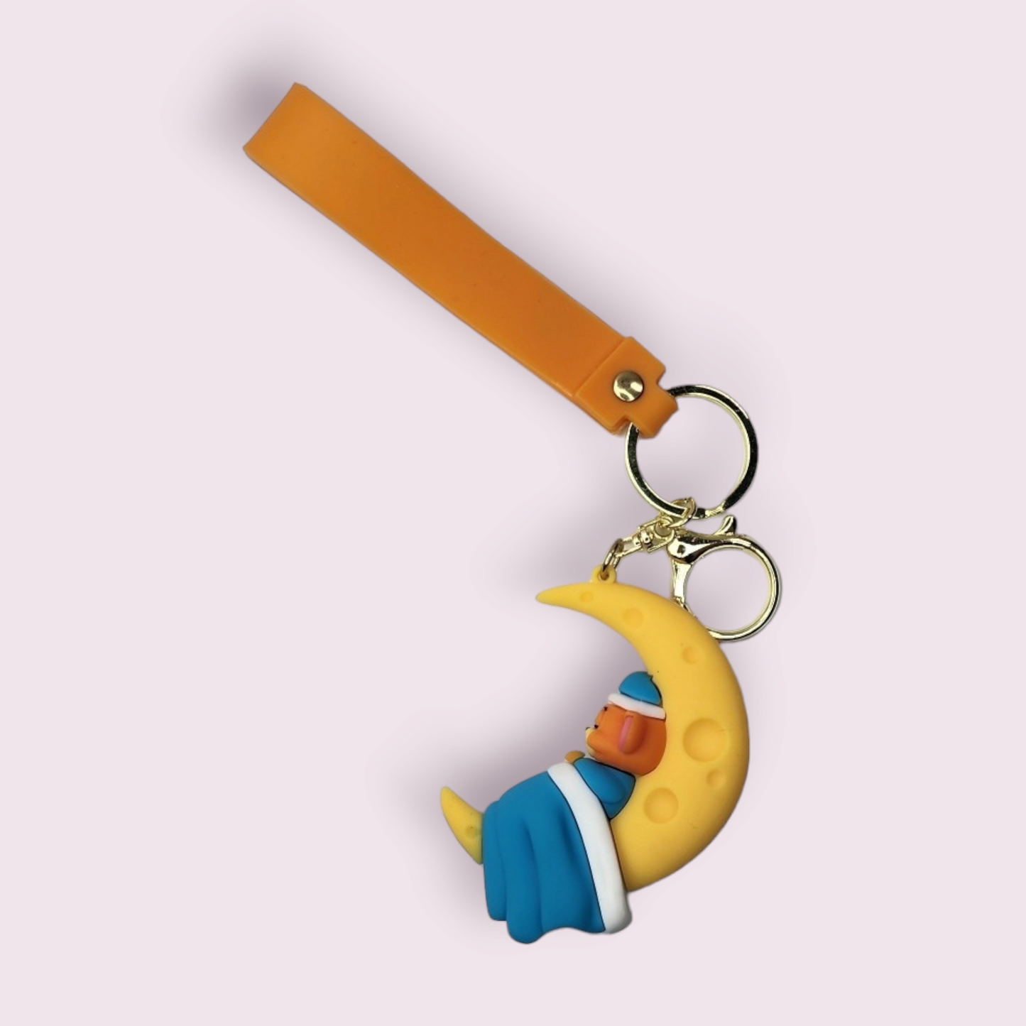 Sleeping Jerry Mouse (Tom & Jerry) Silicone Keychain