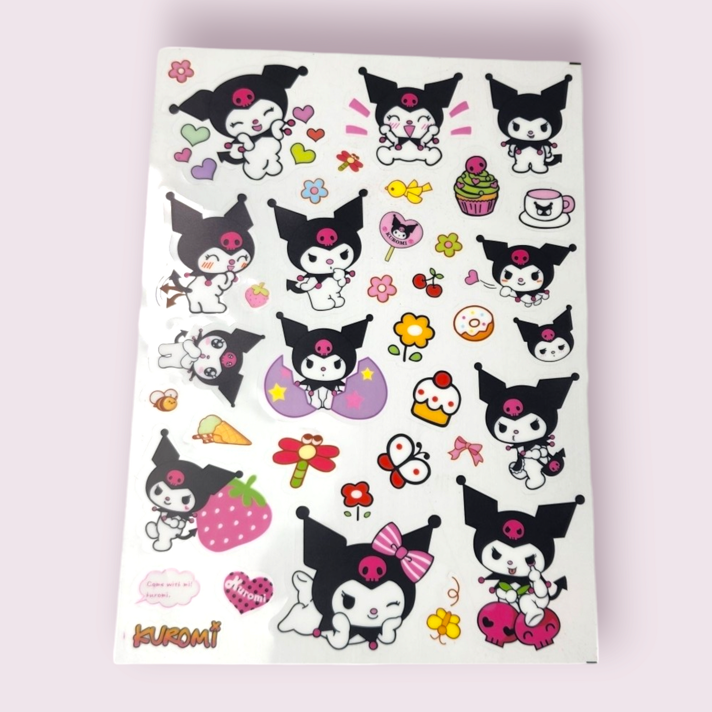 2pc Kuromi Sticker Pack