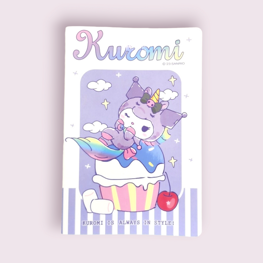 Kuromi A4 Unicorn Notebook