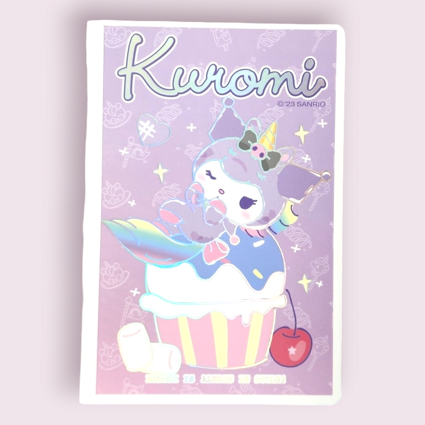 Kuromi A4 Holographic Cover Unicorn Notebook