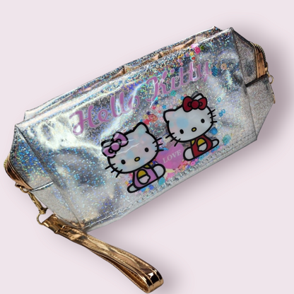 HK Glitter Shaker Large Capacity Pencil Case