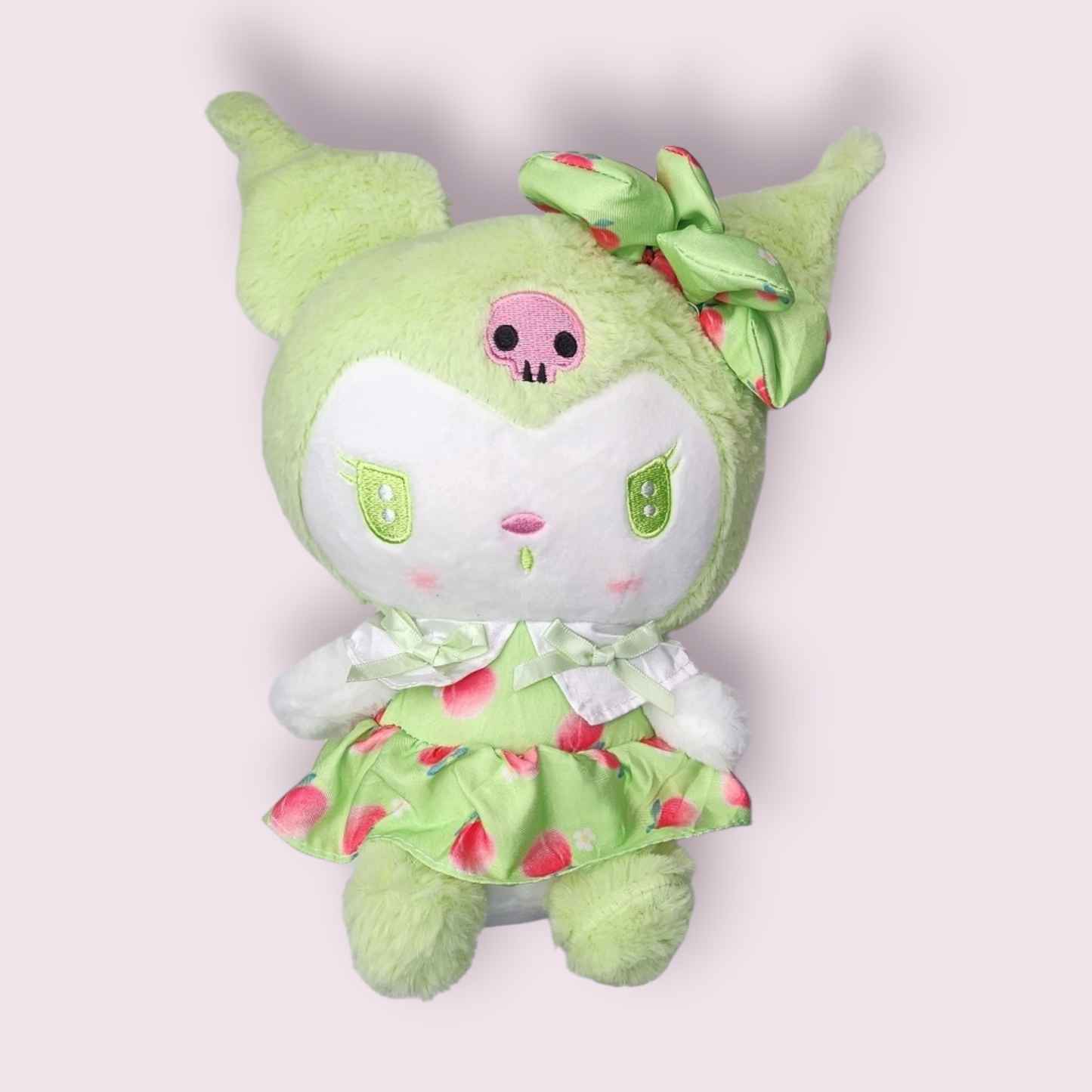 Kuromi Peach Dress Soft Plush