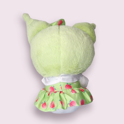 Kuromi Peach Dress Soft Plush