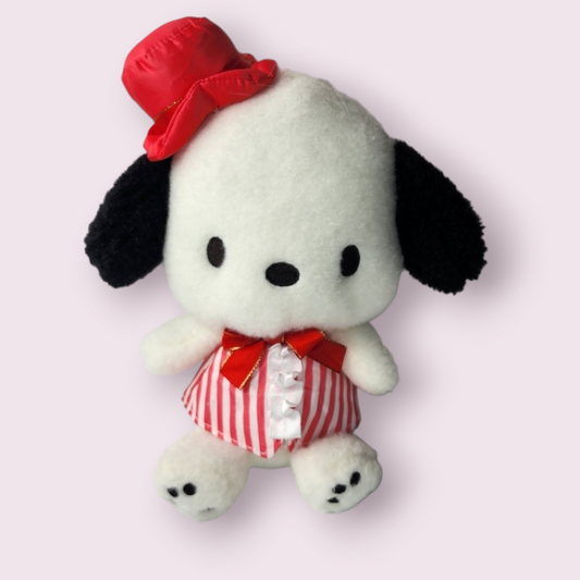 Pochacco Stripe Vest Plush (Japan)