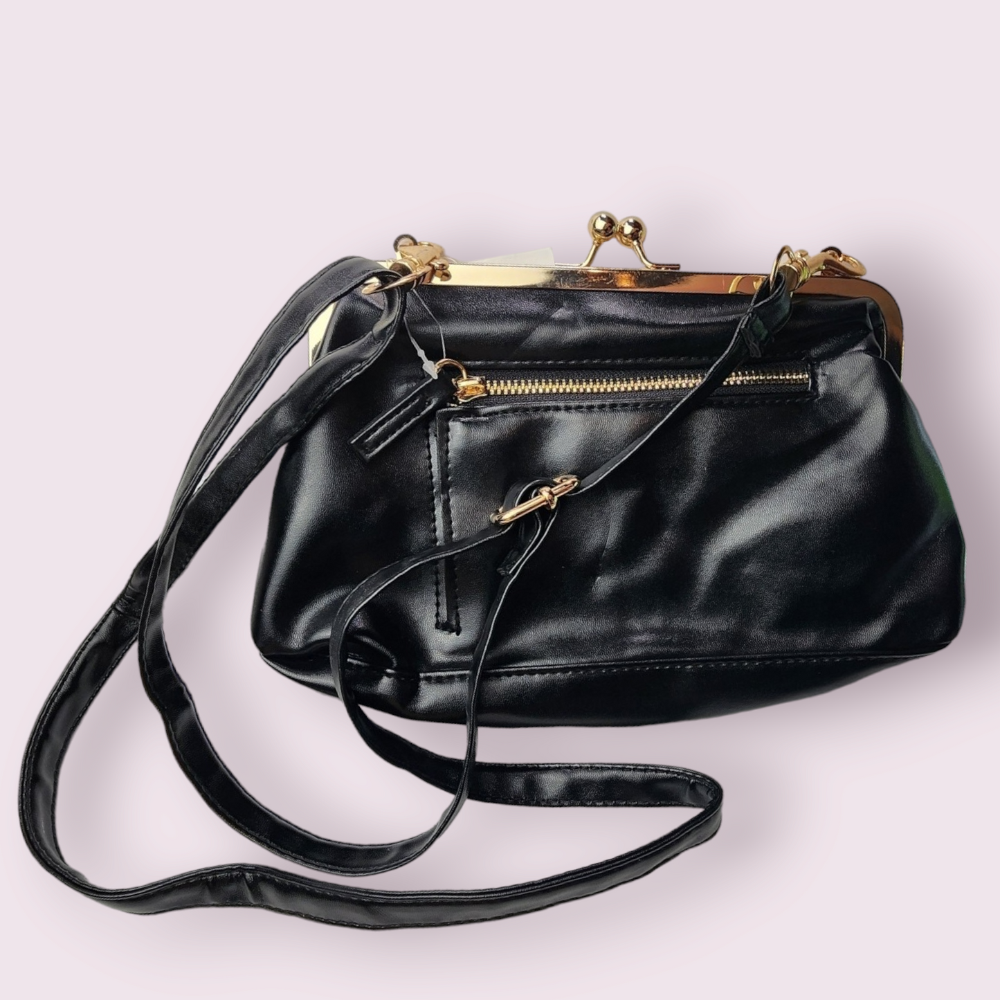 HK Leather Crossbody Purse