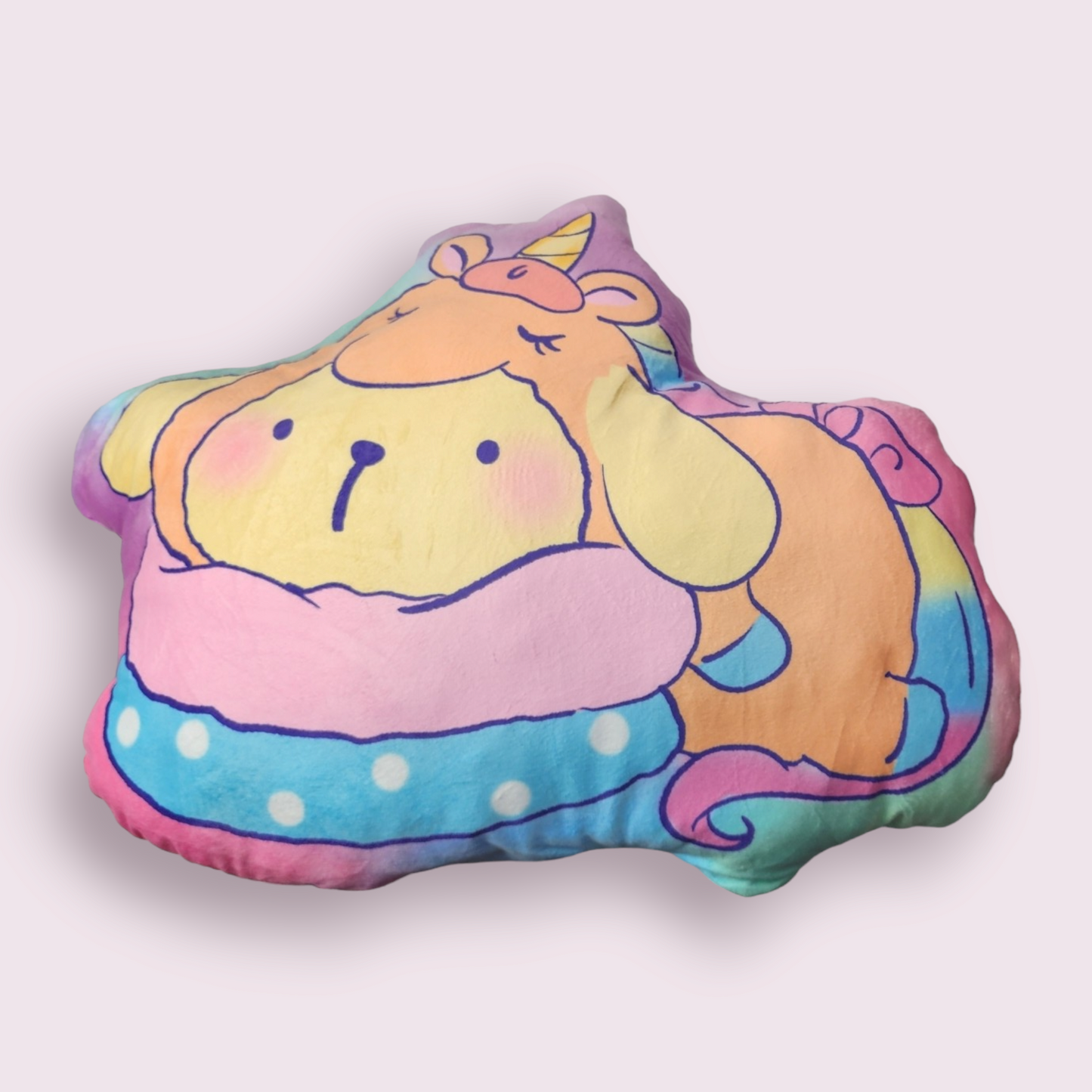 Pompompurin Unicorn Large Pillow