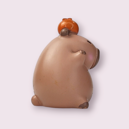 Capybara Orange Figure