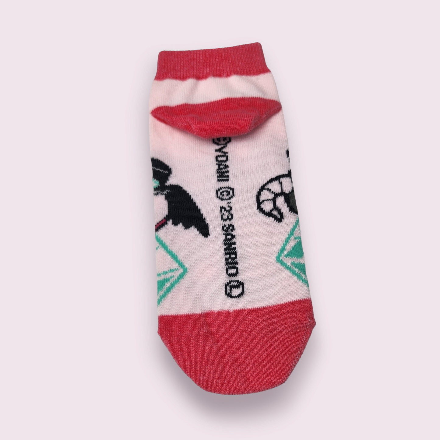 Cinnamoroll Berry & Cherry Family Lloromannic Pink Ankle Socks