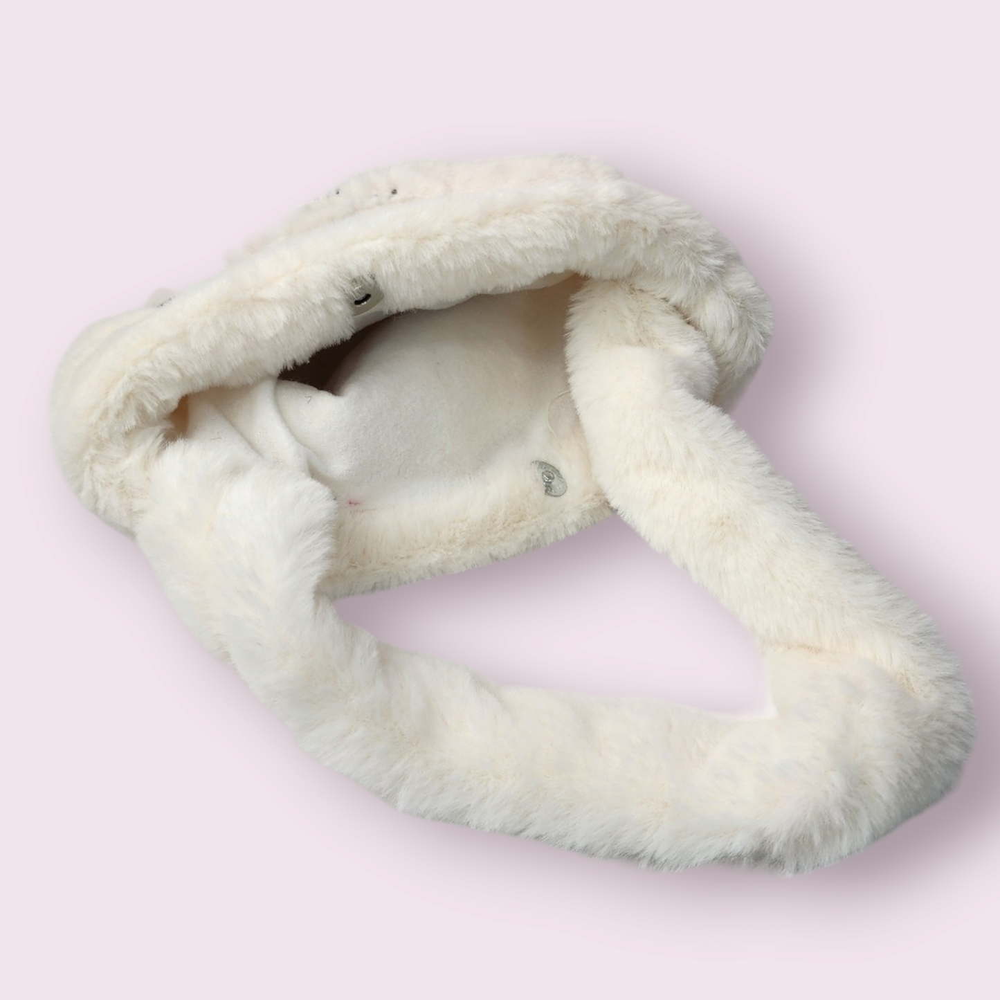 Pochacco Cream Soft Fuzzy Bag