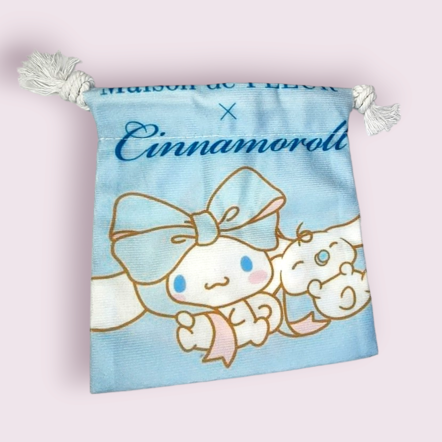 Small Cinnamoroll & Milk Soft Drawstring Bag