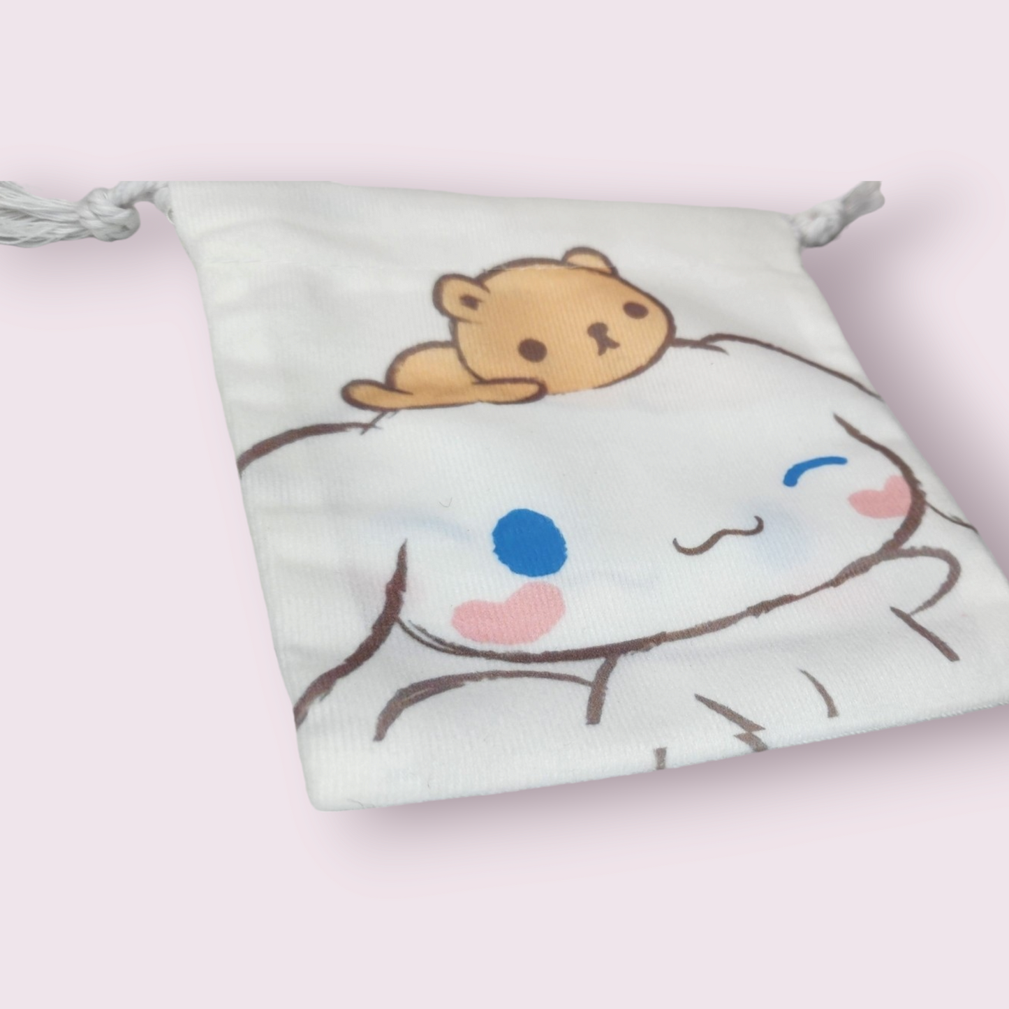 Small Cinnamoroll Soft Drawstring Bag