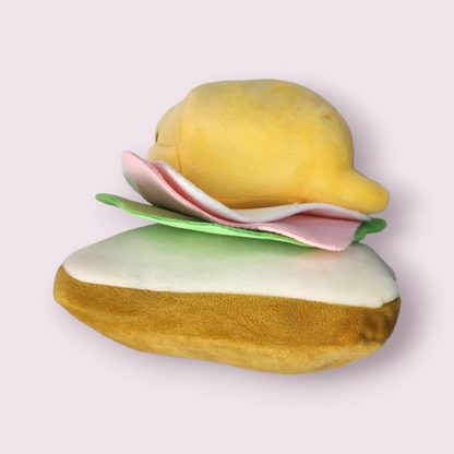 Gudetama Lazy Egg Sandwich Plush