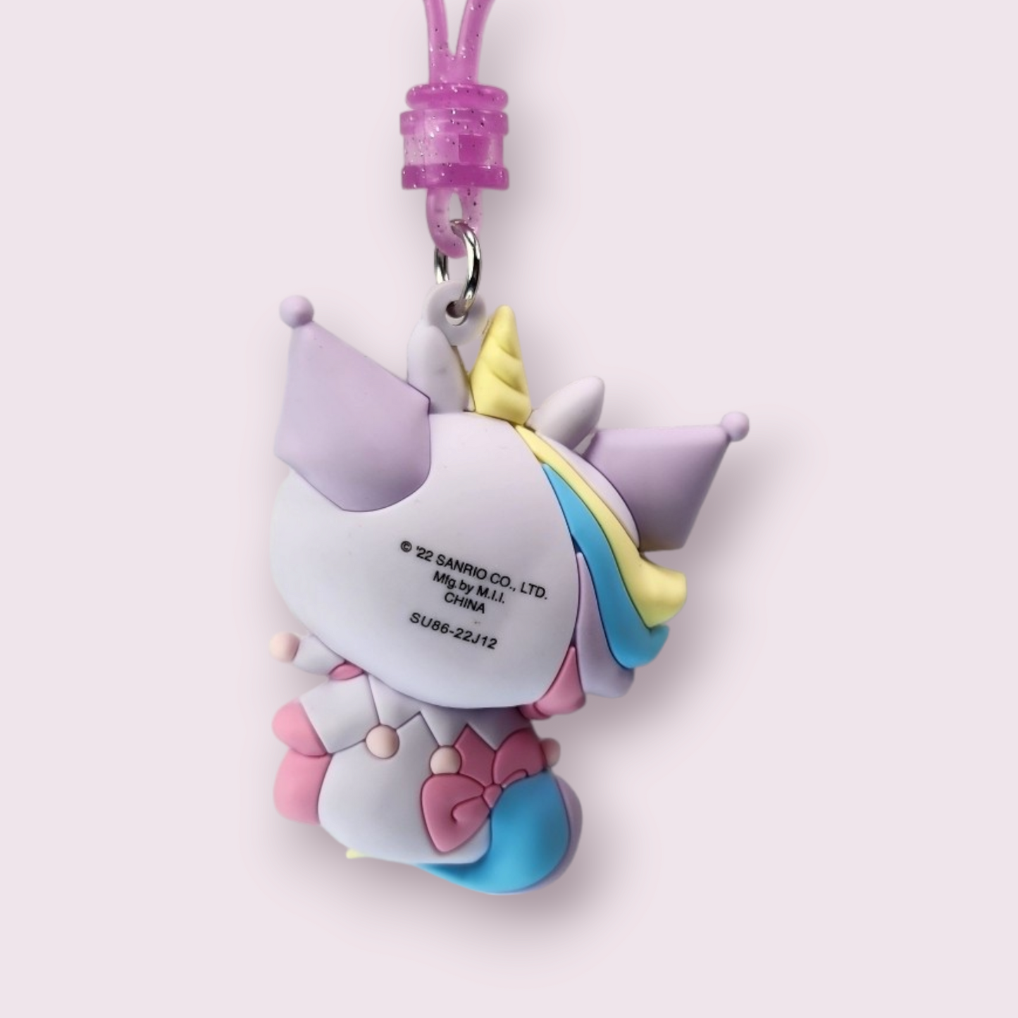 Kuromi Unicorn Clip Keychain - Tailwind Treasures