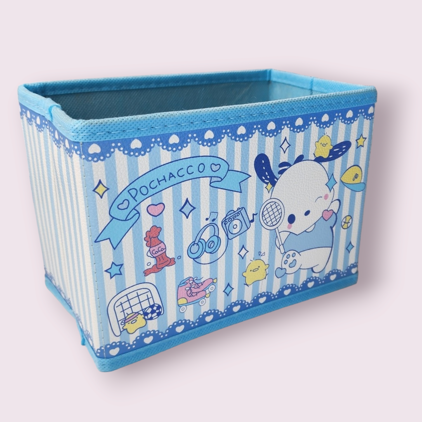 Pochacco Fabric Desktop Storage Box