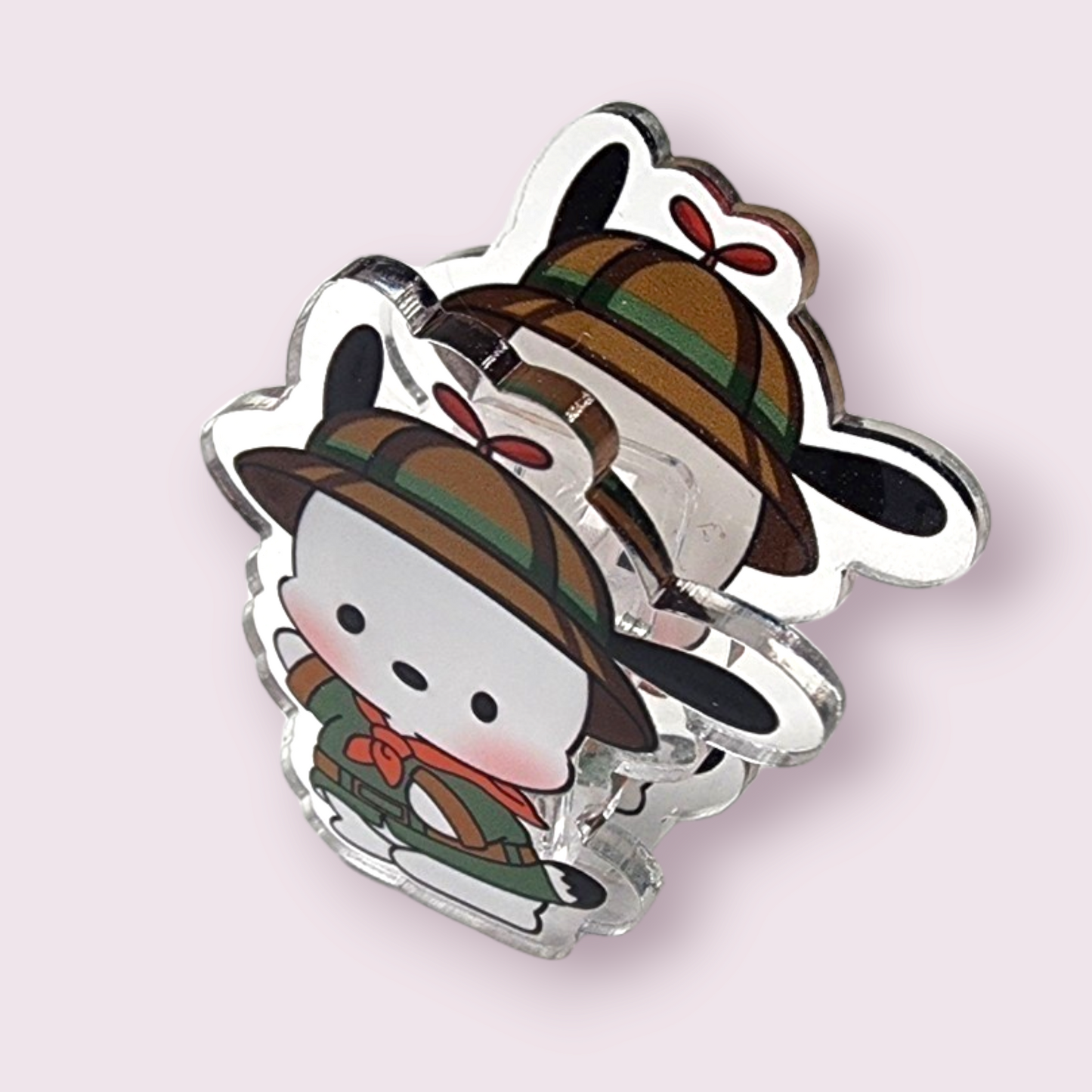 Pochacco Adventure Acrylic Paper Clip