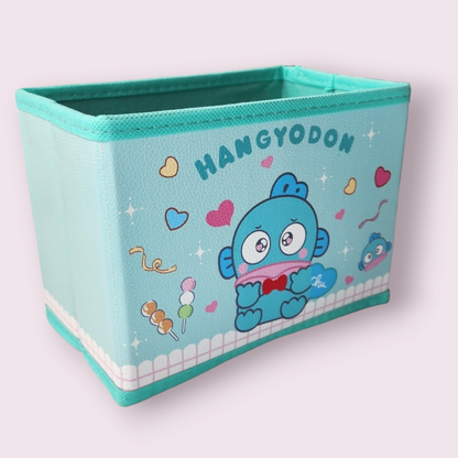 Hangyodon Fishman Bowtie Small Fabric Desktop Storage Box