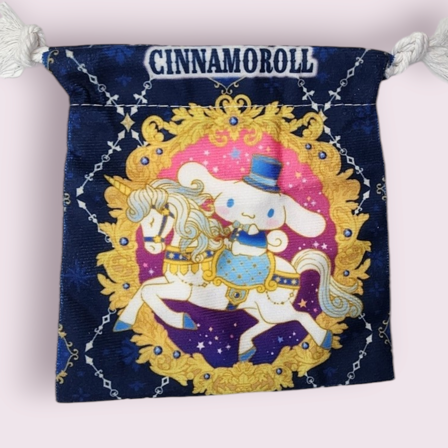 Small Cinnamoroll Unicorn Soft Drawstring Bag