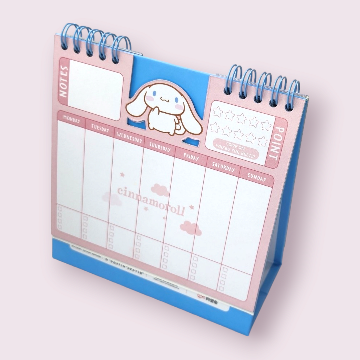 Cinnamoroll 2024 Desk Standing Calendar and Planner