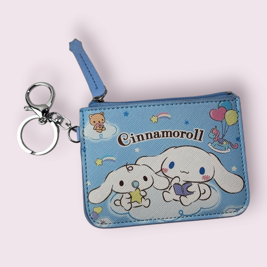 Cinnamoroll & Baby Milk Keychain Wallet