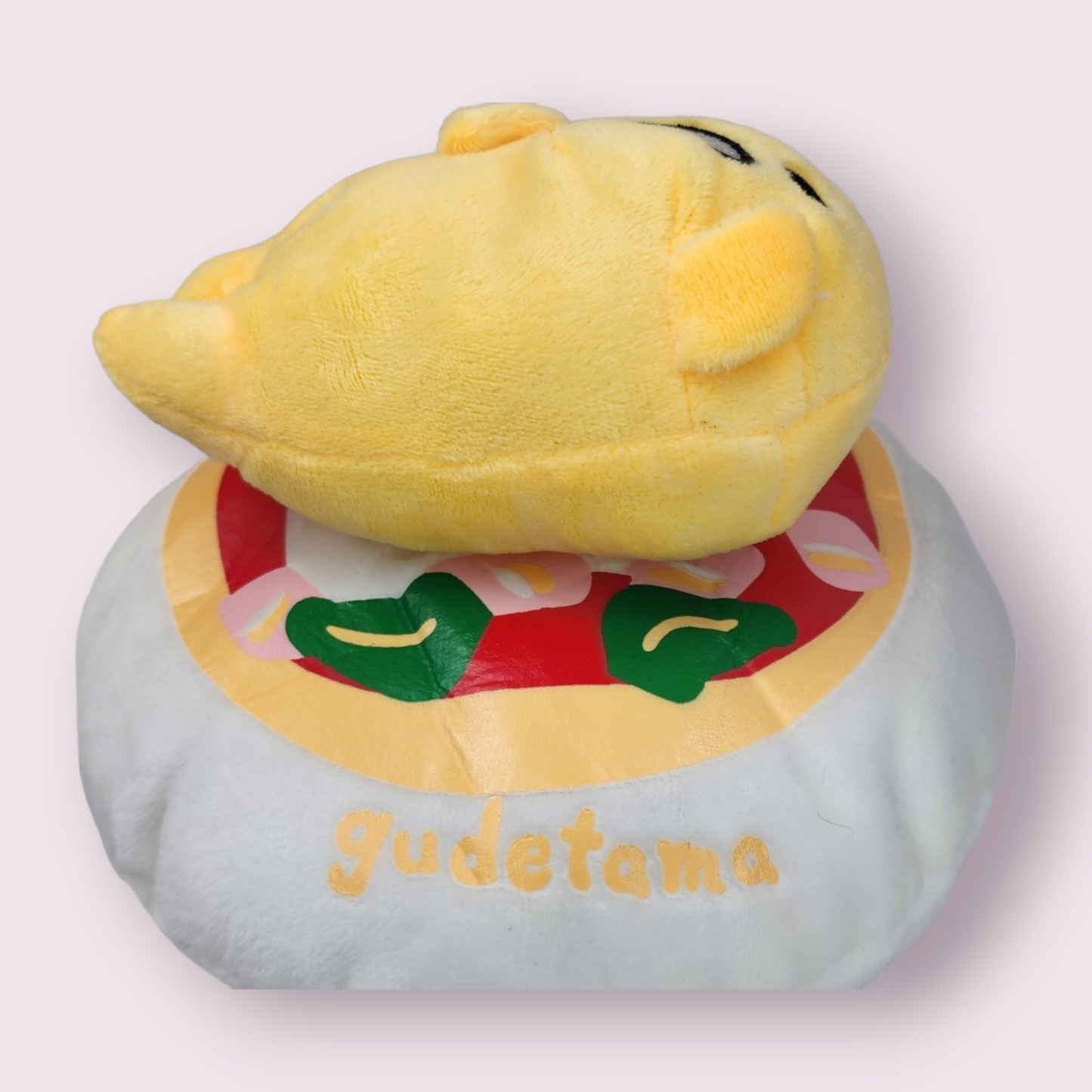 Gudetama Lazy Egg Pizza Plush