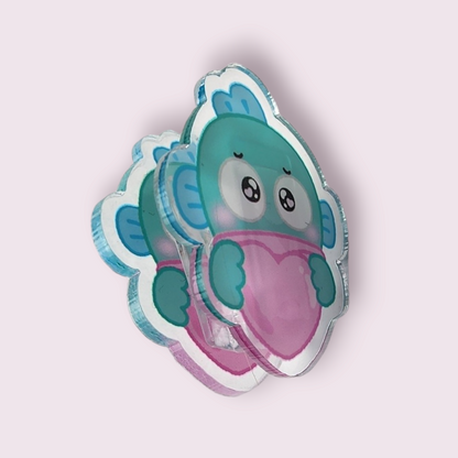 Fishman Hangyodon Heart Paper Clip