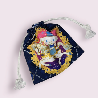 Small Cinnamoroll Unicorn Soft Drawstring Bag