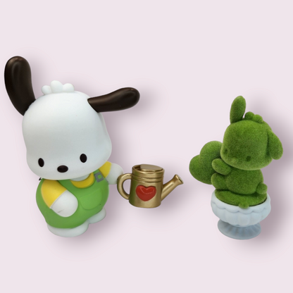 MINISO Pochacco Flower Topiary Hedge Figure