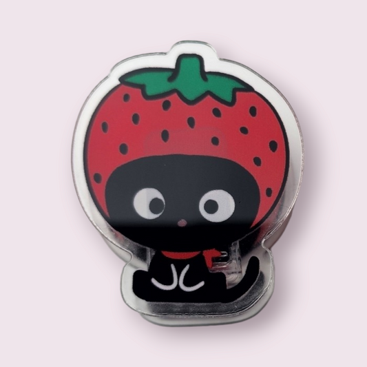 Chococat Strawberry Paper Clip