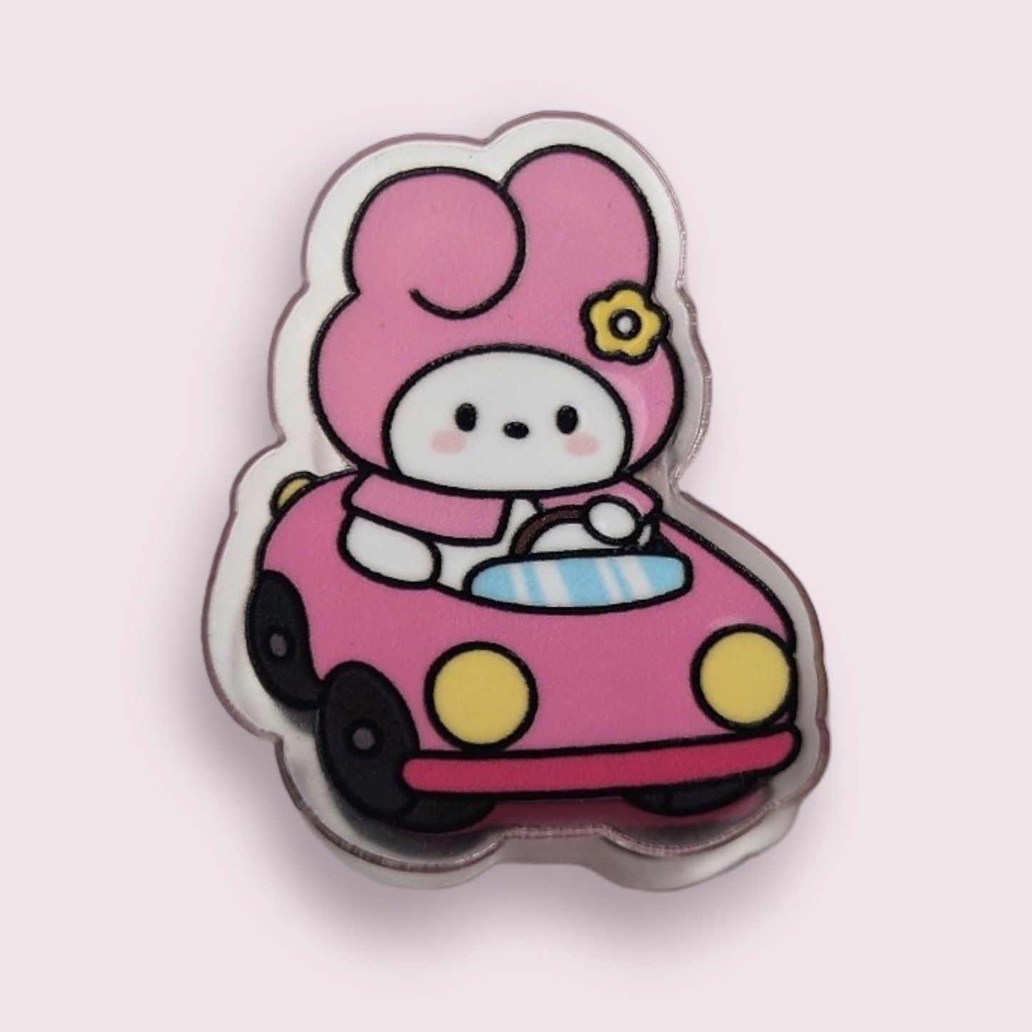 My Melody Retro Car Paper Clip