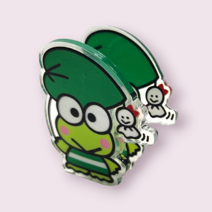 Keroppi Leaf Paper Clip