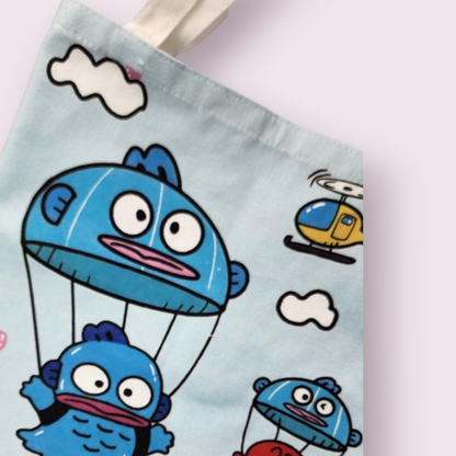 Hangyodon Fishman Double-Sided Tote Bag