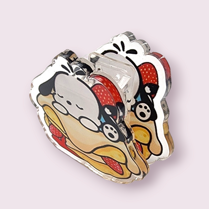 Pochacco Crepe Acrylic Paper Clip