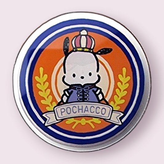 Pochacco King Round Acrylic Paper Clip