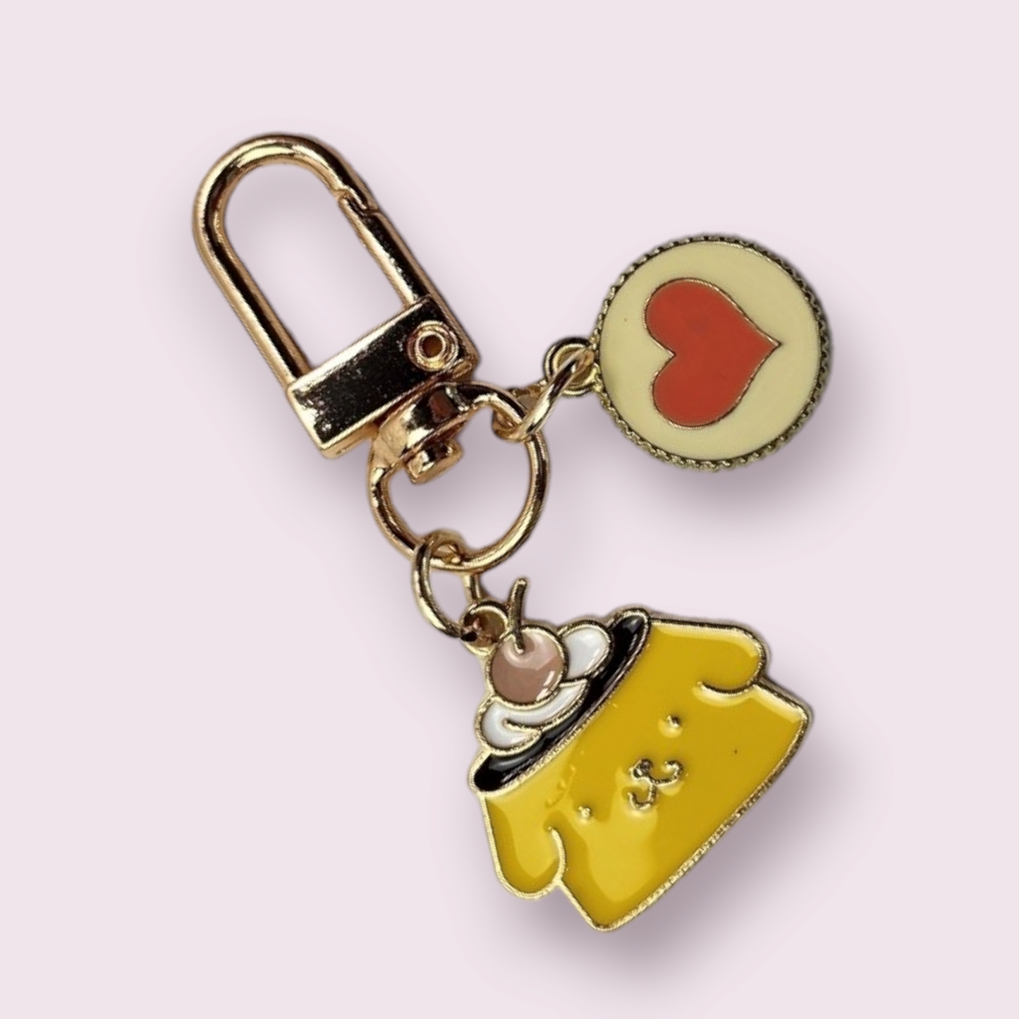 Pompompurin Metal Enamel Keychain