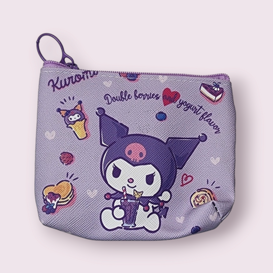 Kuromi Milkshake Coin Purse Pouch