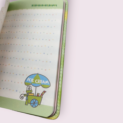 Keroppi Squishy Fidget Notebook