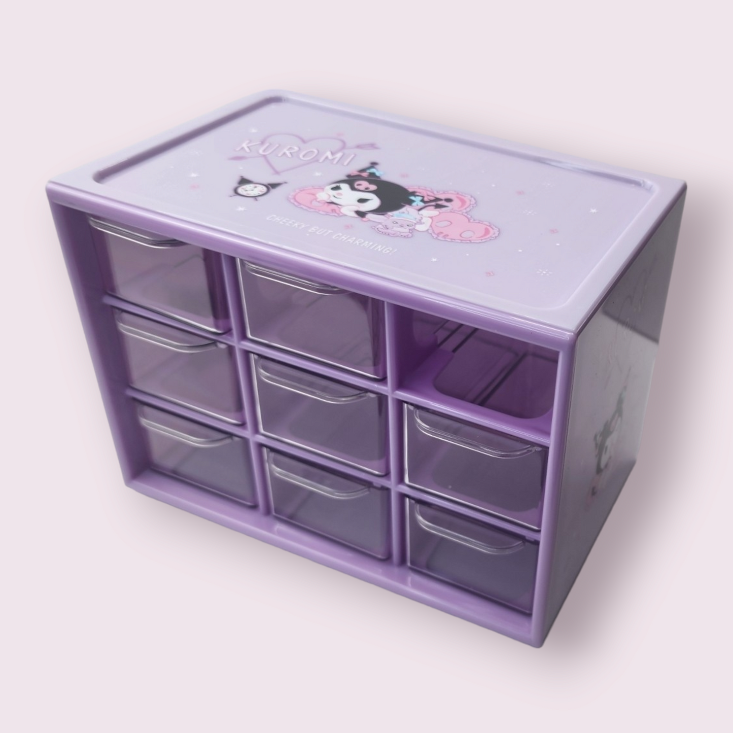 MINISO Kuromi 9-Drawer Storage Box