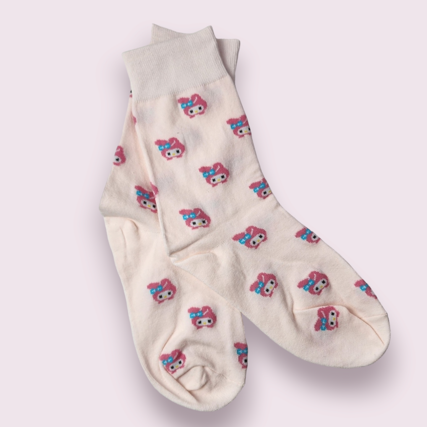 My Melody Pink Crew Socks