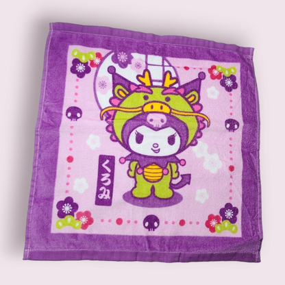 Kuromi Dragon Small Towel