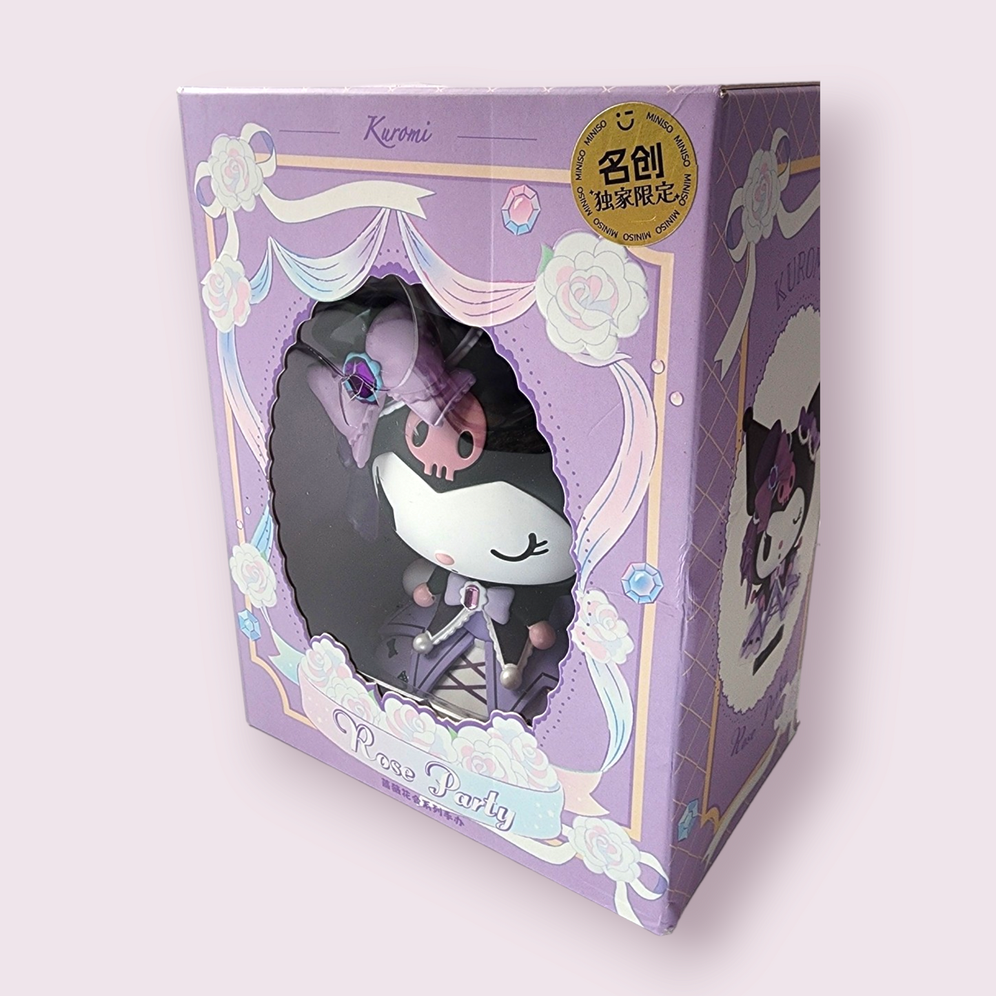 MINISO Kuromi Rose Party Figure (Box Damage)