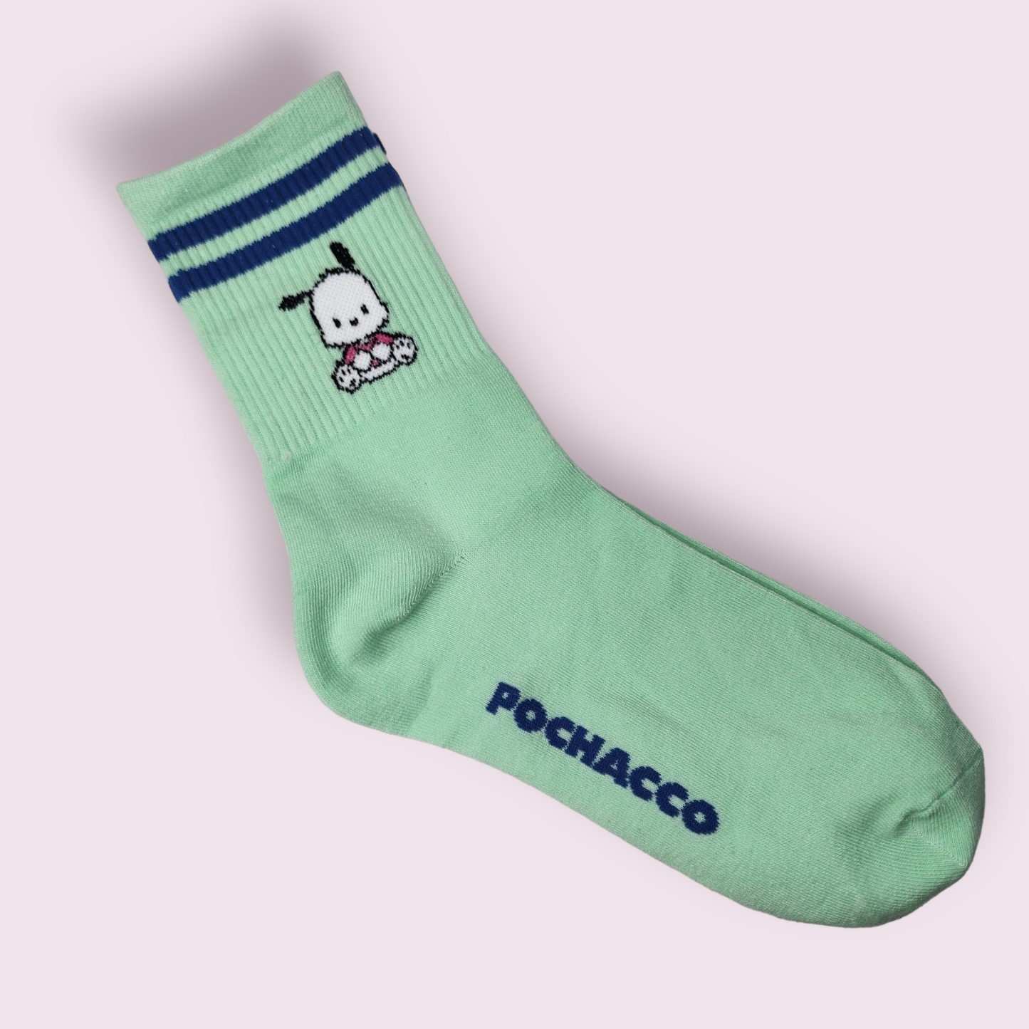 Pochacco Stripe Crew Socks