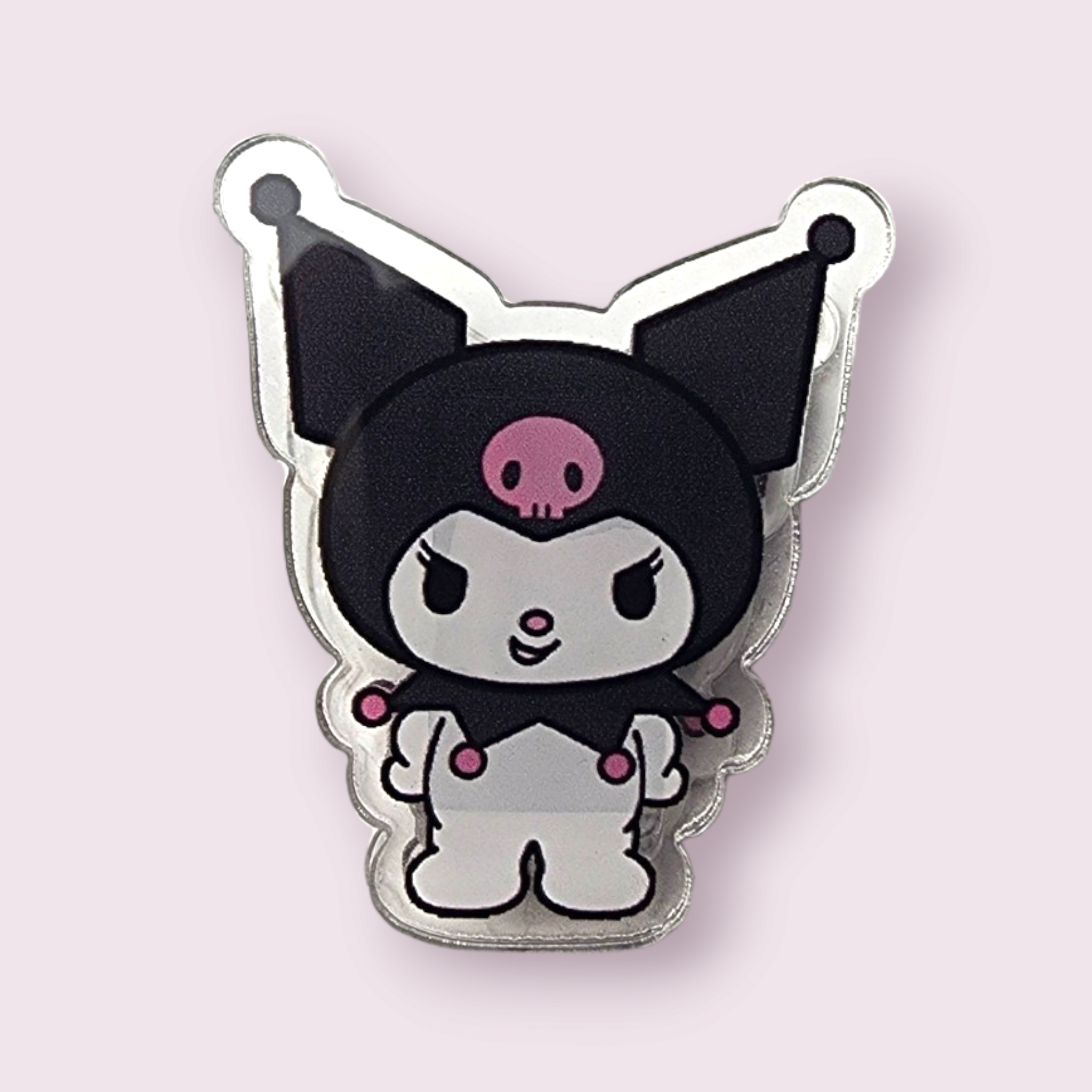 Kuromi Pose Paper Clip - Tailwind Treasures