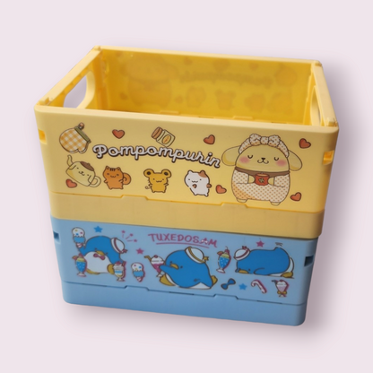 Kuromi & Baku Stackable Plastic Storage Box