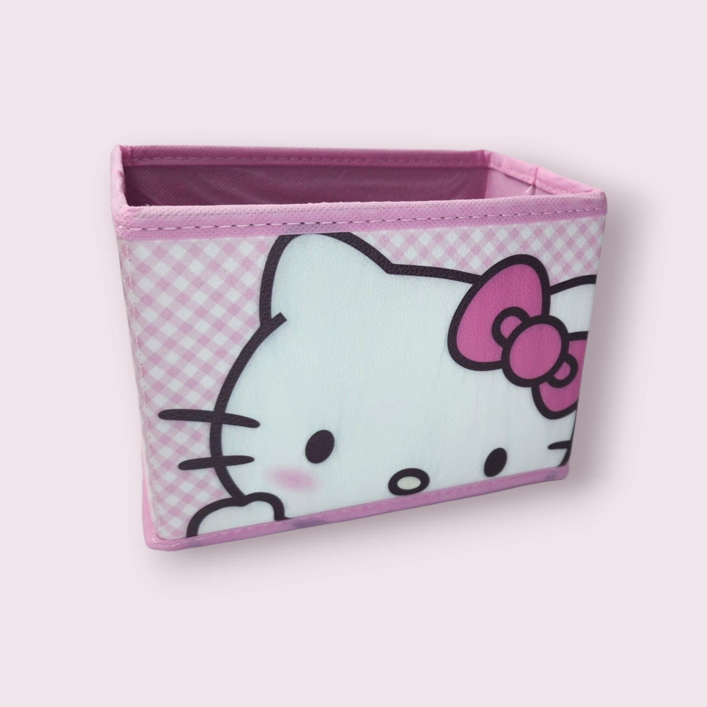 HK Face Small Fabric Desktop Storage Box