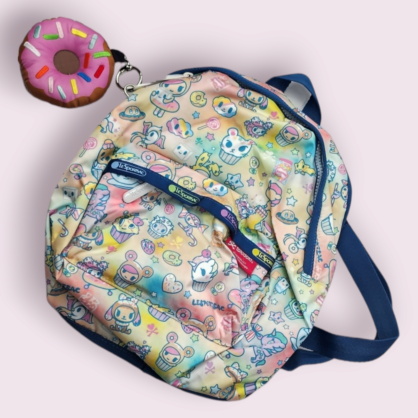 LeSportSac Toki Doki Mini Donut Backpack - RARE