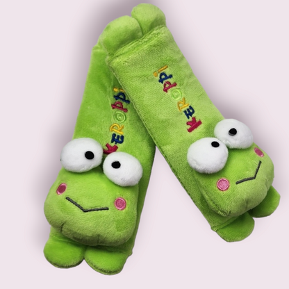 2pc Keroppi Seatbelt Cover Set