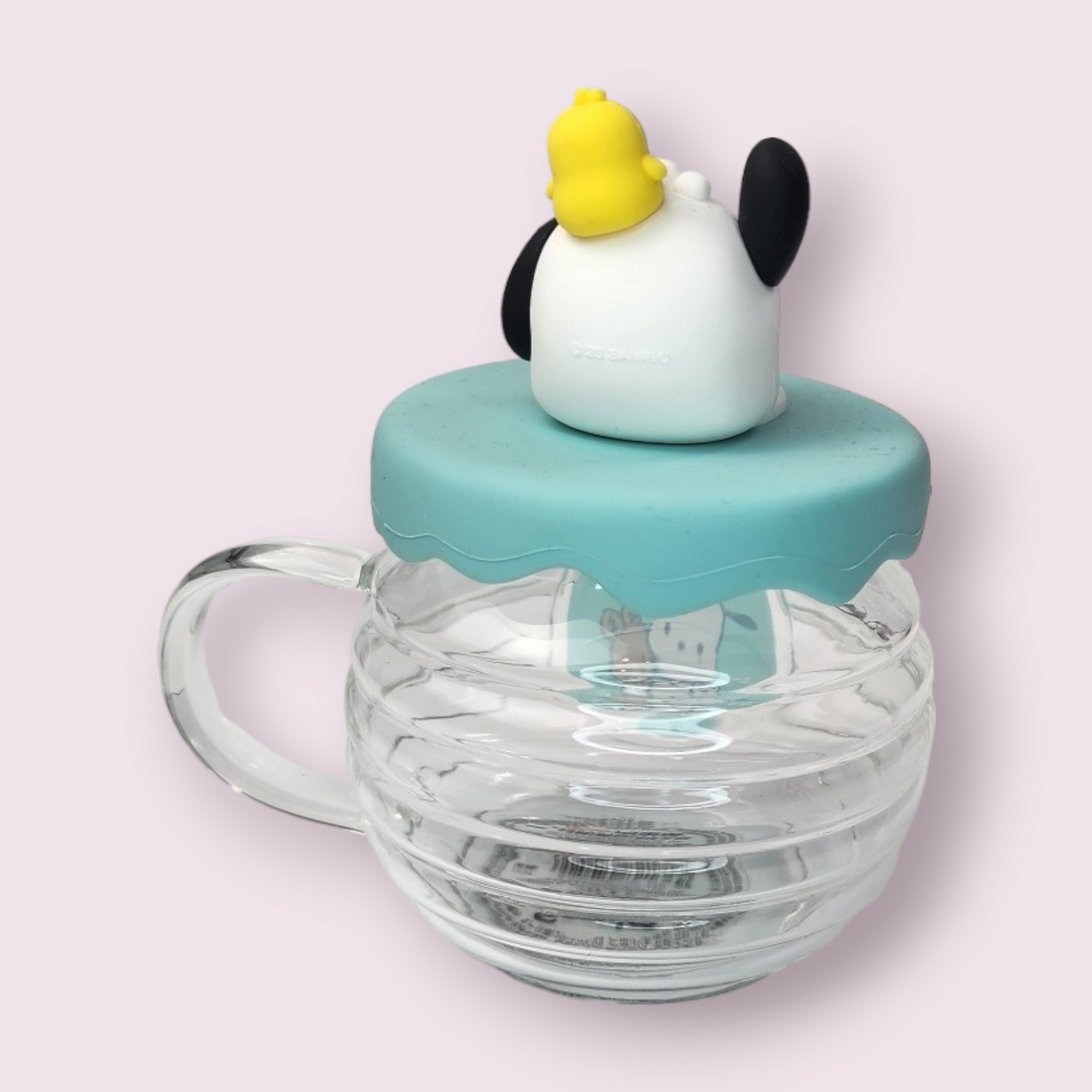 Pochacco Honey Jar Design Glass with Lid