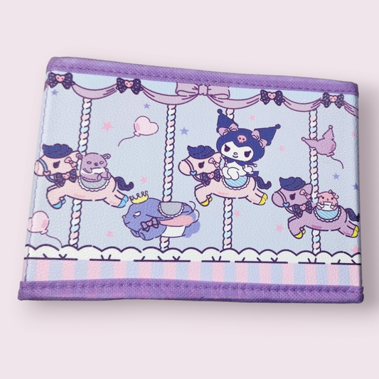 Kuromi Carousel Fabric Desktop Storage Box